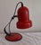 Vintage Adjustable Desk Lamp with Black and Red Metal Frame, 1980s For Sale - Image 4 of 7