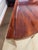 George III - Regency Figured Mahogany and Satinwood Demi Lune Table For Sale - Image 15 of 15