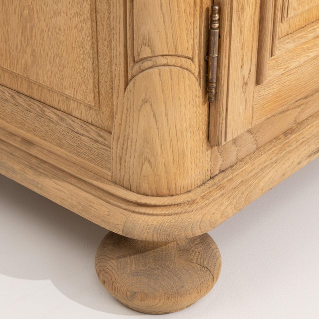 Louis XV Oak Cupboard, Rococo Style, France, 19th Century For Sale - Image 18 of 18