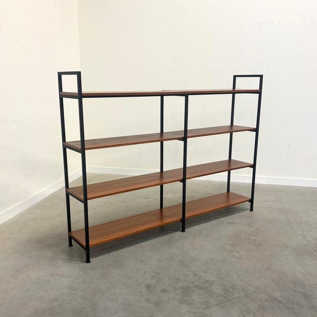 Teak Bookcase or Room Divider, 1960s For Sale - Image 15 of 16