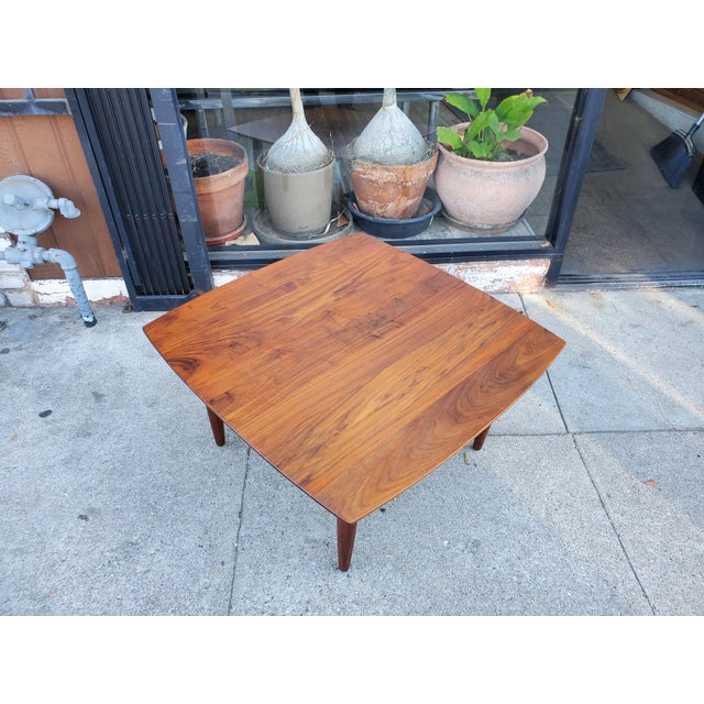 1950s Solid Walnut Ace-Hi Coffee Table For Sale - Image 11 of 12