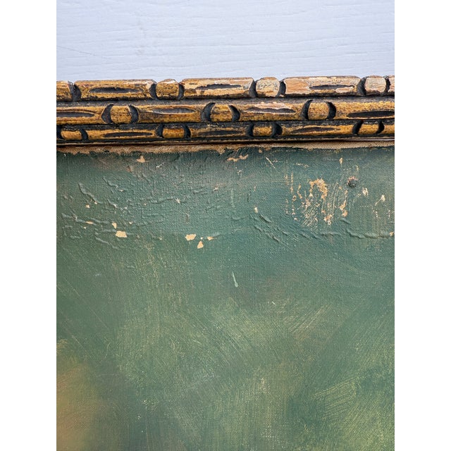 Antique Original Painting Classical Study of Reclining Nude Female For Sale - Image 9 of 10