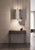 Hand-Forged Patinated Steel Console Table Medium For Sale - Image 4 of 4
