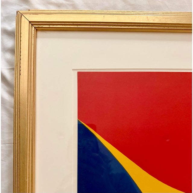 Alexander Calder 1974 Alexander Calder “Friendship” Flying Colors Collection Lithograph For Sale - Image 4 of 9