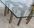 Wood 1970s Danish Modern Rosewood Aluminum Coffee Table Attributed to Henning Korch For Sale - Image 7 of 13
