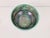 Vintage Handmade Green Luster Glaze Ceramic Bowl, 1960 For Sale - Image 5 of 8