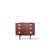 Modern Mid-Century Danish Style Chest of Drawers in Teak Veneer with Brass Handles, 1960s For Sale - Image 3 of 8