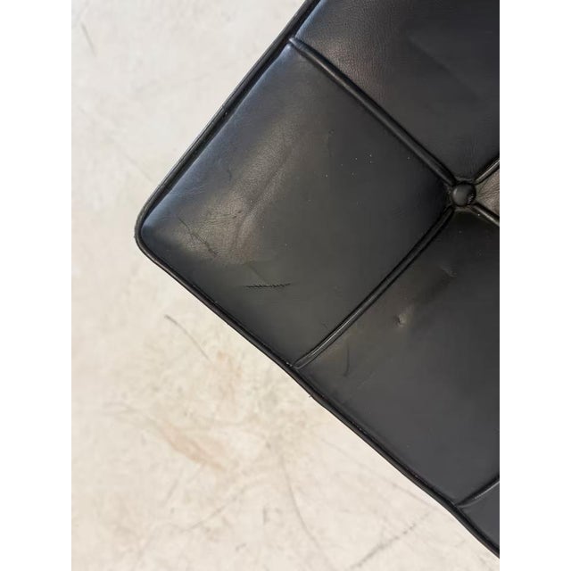 Leather Barcelona Chairs by Ludwig Mies van der Rohe for Knoll Inc. For Sale - Image 6 of 18