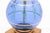 Immaculate Pair of Cobalt Eglomise Hourglass Lamps - 1960s Marbro Lamp Co. For Sale - Image 9 of 9
