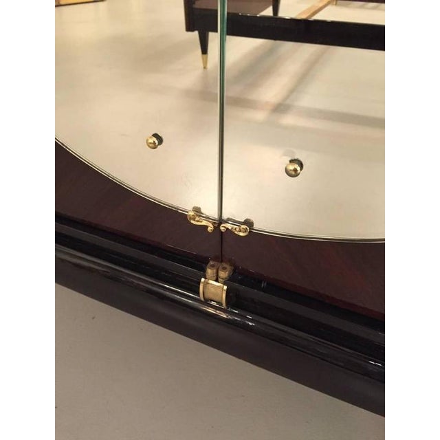 French Art Deco Bedroom Set - Bed, Nightstands and Armoire For Sale In New York - Image 6 of 10