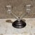 Wm. Rogers Mid-Century Modern Sterling Silver & Glass Candelabra, Usa For Sale In San Diego - Image 6 of 10