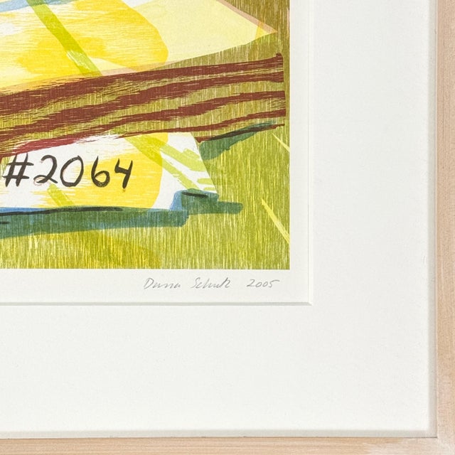 Printmaking Materials Dana Schutz - Untitled (Head of Timothy Leary), Signed (Lithograph on Heavy Art Paper) For Sale - Image 7 of 9