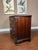 Antique Georgian Revival Chest of Drawers Flame Mahogany Serpentine Carved C1940 For Sale - Image 11 of 18