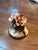Vintage Capodimonte Italian Porcelain Lidded Urn Vase With Hand-Applied Roses - Made in Italy For Sale - Image 9 of 9