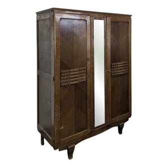 Reconstruction Mirrored Cabinet from DLG Dudouyt For Sale