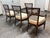 2010s Orlando Diaz-Azcuy for McGuire Furniture Scala Dining Arm Chairs, Set of Four For Sale - Image 5 of 12