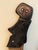 Tribal Set of 2 Rapa Nui Moai — Hand-Carved Wood Wall Sculptures (Chile) For Sale - Image 3 of 10
