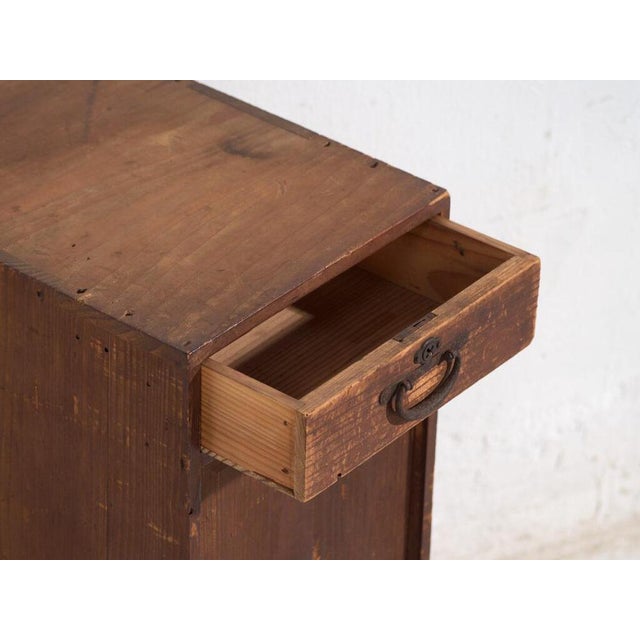 Japanese Cedar Cabinet in Wood For Sale - Image 4 of 12