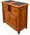 Small Antique Cherry Wood Entryway Sideboard, 1970s For Sale - Image 3 of 11