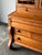 Pine Fall-Front Secretary Desk With Glass-Front Bookcase, Circa 1840s For Sale - Image 9 of 18