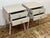 Design Plus Gallery presents a Pair of Mid Century Nightstands in Pebble from Williams-Sonoma. Discover the timeless...