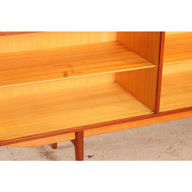 Long Mid-Century Modulus Sideboard in Teak from Fristho, Netherlands, 1960s For Sale - Image 13 of 18
