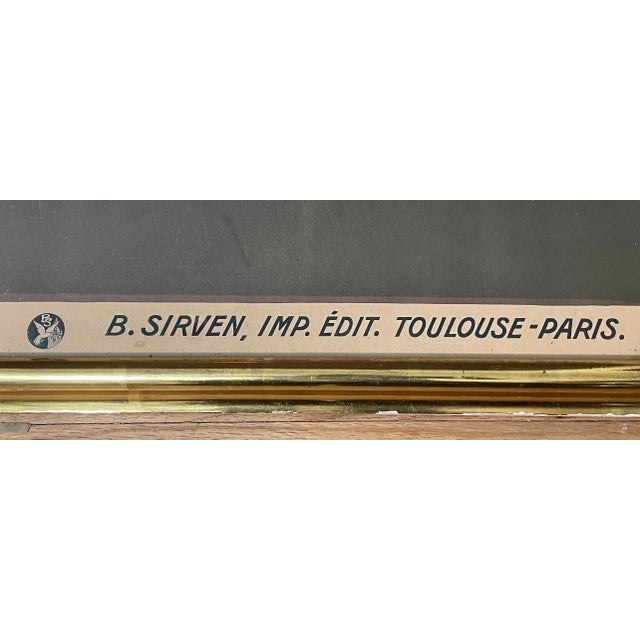 1920s 1920s French Art Deco Advertising Poster, By Ribet For Sale - Image 5 of 6