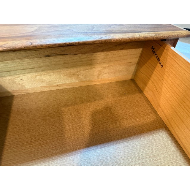Vintage Mid-Century Modern Mersman Square End Table Bring iconic Mid-Century Modern style into your space with this...