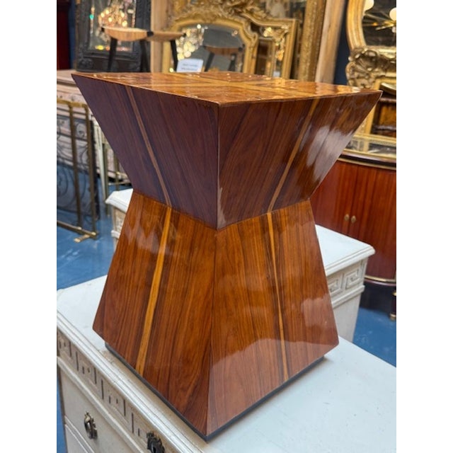 Early 21st Century Art Deco Style Side Table For Sale - Image 5 of 5
