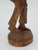 Mid-Century Hand-Carved Wooden Figurative Sculpture of a Wandering Traveler For Sale - Image 4 of 10