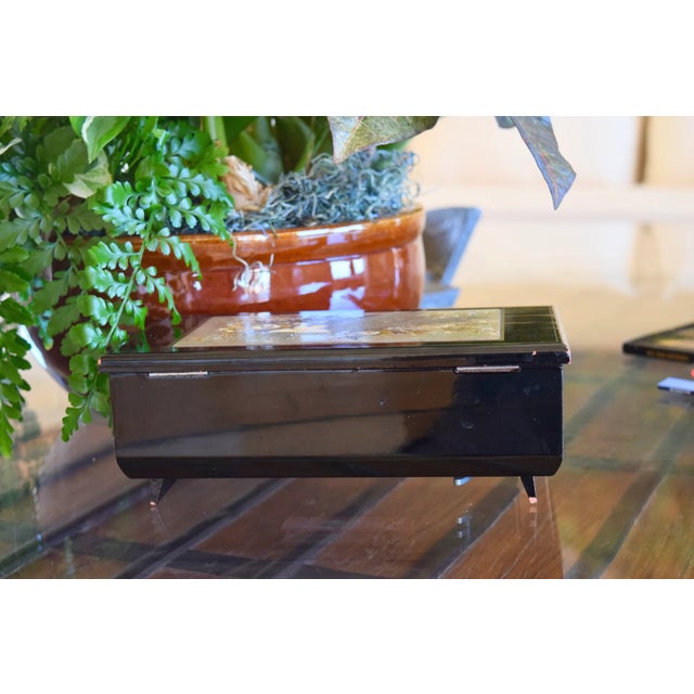 1980s 1980s The Art of Chokin Musical Box by Yoshinobu Hara For Sale - Image 5 of 8