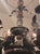 Crafted in the French Provincial style, this large fixture features 8 hand-formed scrolling arms and heart-shaped upper...