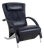 3100 Lounge Chair in Dark Blue Leather from Rolf Benz For Sale