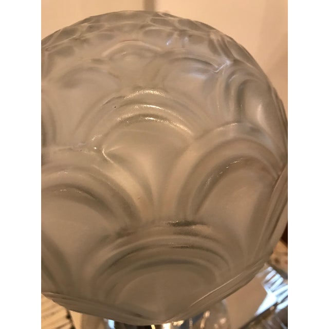 French Art Deco Table Lamp by Pierre D’avesn For Sale In New York - Image 6 of 12