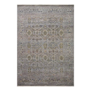 Jean Stoffer x Loloi Bradbury Grey / Multi 10'-0" x 14'-0" Area Rug For Sale