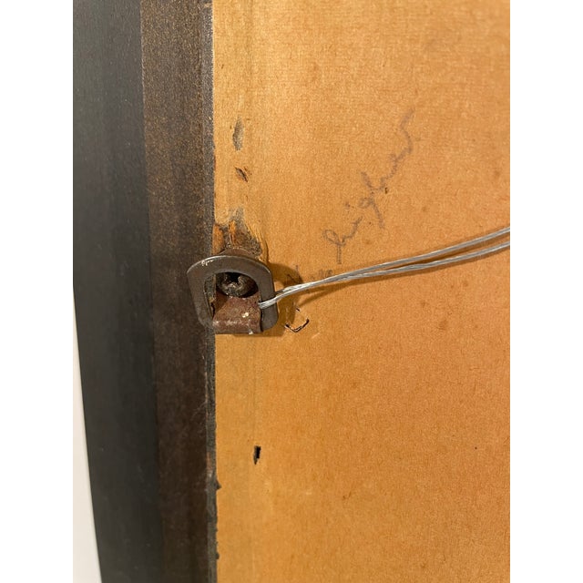 1960s Mid Century Modern Turner "Fashion Plate" Black Wall Mirror For Sale - Image 9 of 18