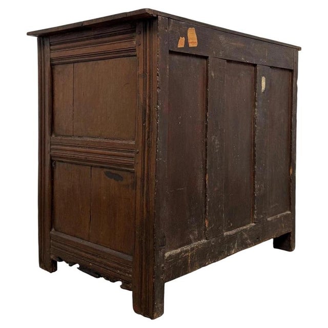 17th Century Antique Oak Fitted Cupboard For Sale - Image 11 of 12