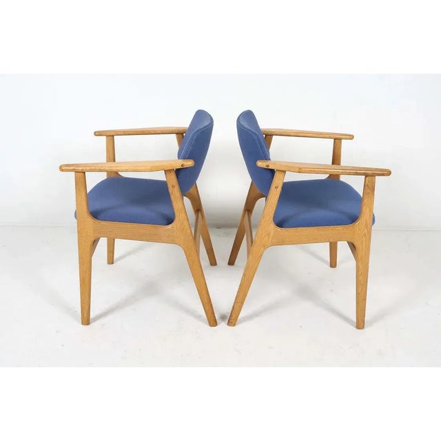 Mid-Century Modern Set 8 Danish Mid Century Modern Dining Chairs / Armchairs For Sale - Image 3 of 10