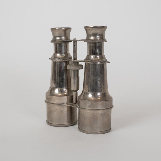 Antique Nickel-Plated Opera Glasses For Sale - Image 4 of 10