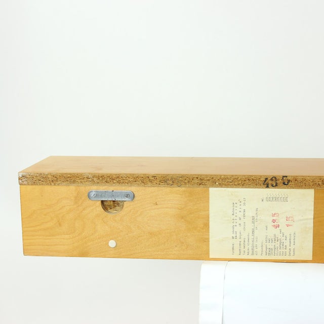 Floating Shelf in Birch from Up Závody, Former Czechoslovakia, 1986 For Sale - Image 9 of 12