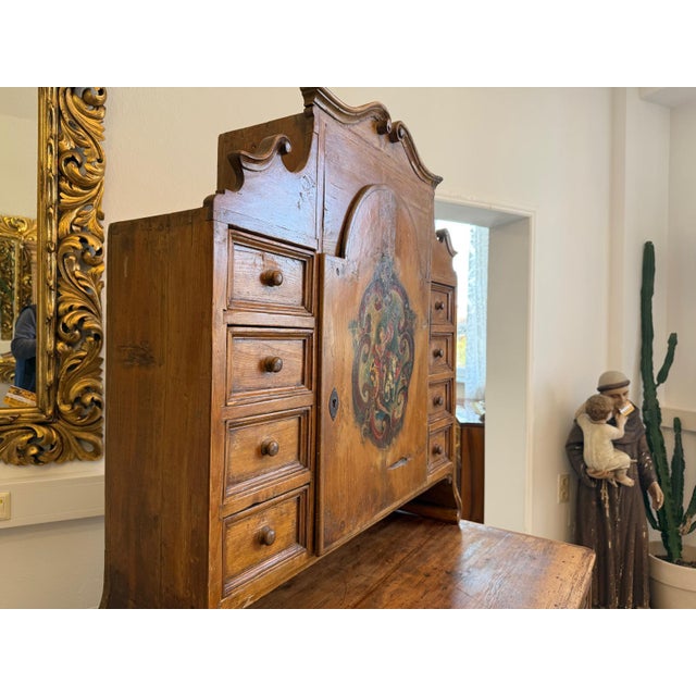 Rustic Bookcase in Natural Wood For Sale - Image 9 of 18