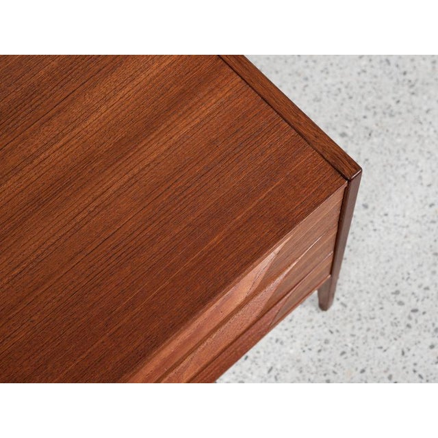Mid-Century Danish Model 34 Chest of Drawers in Teak by Kai Kristiansen for Aksel Kjersgaard 1960s For Sale - Image 9 of 12
