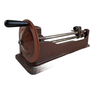 Mid-Century Mechanical Pencil Sharpener from Sellier & Bellot, Former Czechoslovakia, 1940 For Sale