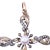 Art Nouveau Early 20th Century Art Nouveau Foliate Pearl & Diamond Cross Pendant For Sale - Image 3 of 6