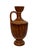 Greek Wood Lekythos by Contemporary 20th- Century Greek Ceramist Amphora V. Pertacopoulos. The artist is known for his...