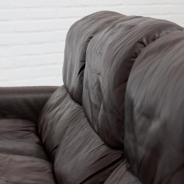 Leather Modular Sofa, 1970s, Set of 4 For Sale - Image 12 of 17