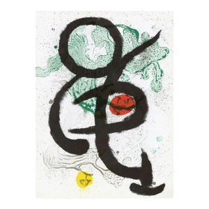 1963 Joan Miro Original Lithograph Dm06139 Derriere Le Miroir