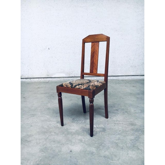 Dutch Modern Haagsche School Dining Chair, Netherlands, 1930s For Sale - Image 11 of 15