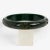 Art Deco Bakelite Carved Bracelet Bangle Army Green Color For Sale - Image 3 of 4