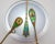 Grand Tour Early 20th Century Plique a Jour Enamel and Silver Gilt Utensils by J. Tostrup and Johan Kjaerland- Set of 3 For Sale - Image 3 of 10